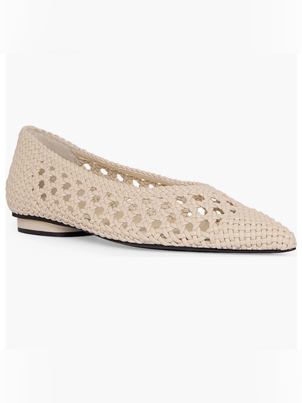 Rebecca Minkoff Bellerina Pointed Cap Toe Flat
